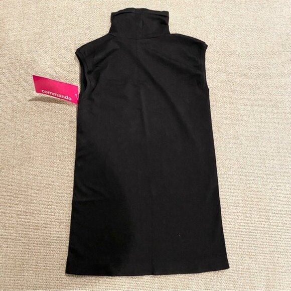 NWT Commando Minimalist Sleeveless Turtleneck Top in Black - Picture 2 of 7